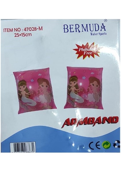 Deniz Kızı Desenli 25 cm Renkli Kolluk, Çocuklar Için Güvenli ve Eğlenceli Kullanım fiyatları