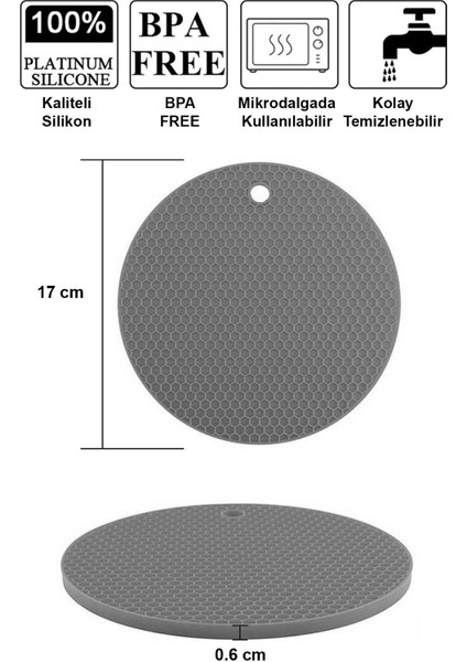Iki Adet Yuvarlak Silikon Nihale Seti, Siyah Gri Renkli, Dayanıklı ve Pratik Kullanım modelleri