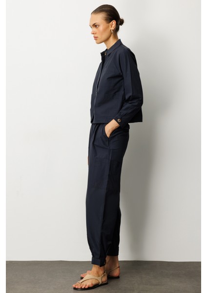 Kadın Gömlekli Kısa Paçalı Pantolon Takım fırsatları