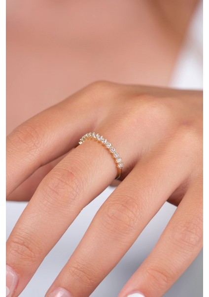 14 Ayar Altın Taşlı Yüzük 719 modelleri