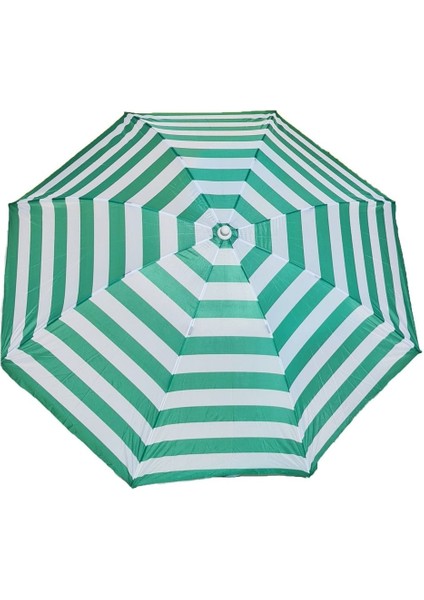 Yeşil 200 cm Bahçe, Plaj, Deniz, Sahil ve Balkon Şemsiyesi