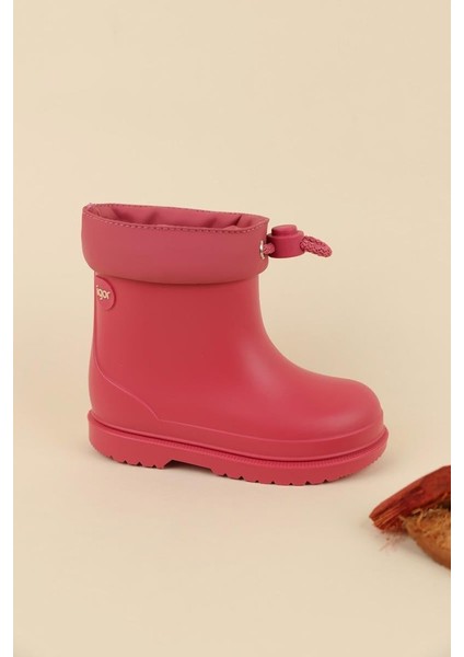 23-30 Numara Igor Kız Çocuk Frambuaz Renk Bımbı Euri Yağmur Çizmesi