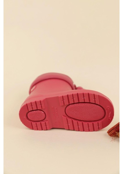 23-30 Numara Igor Kız Çocuk Frambuaz Renk Bımbı Euri Yağmur Çizmesi