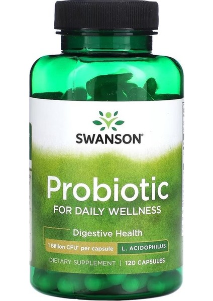 Probiyotik, 1 Milyar Cfu, 120 Kapsül.usa Menşei.dmmedicine'den