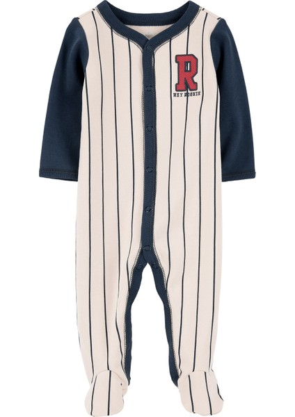 Erkek Bebek Haki Uyku Tulumu