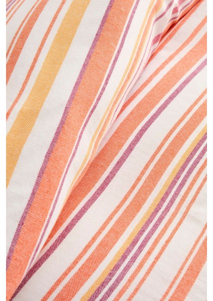 Turuncu Çift Kişilik Peştemal Pike, Şık ve Kullanışlı Ev Tekstili Ürünü