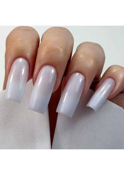 Gel In Bottle No.05, Akıllı Fırçalı Protez Tırnak Jeli, Uv Korumalı Rakı Beyazı, 18 ml