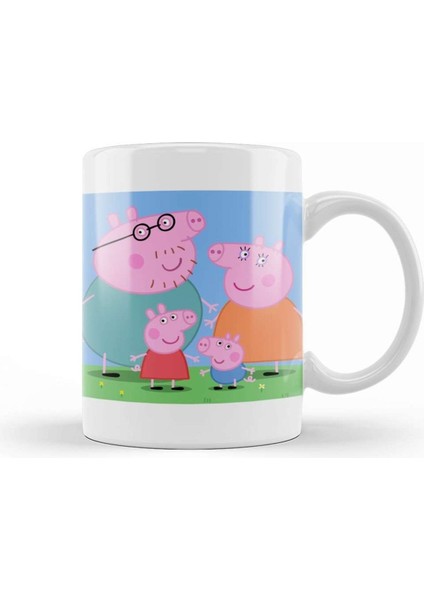 Sevimli Karakterli Porselen Kupa, Şık ve Kullanışlı Tasarım