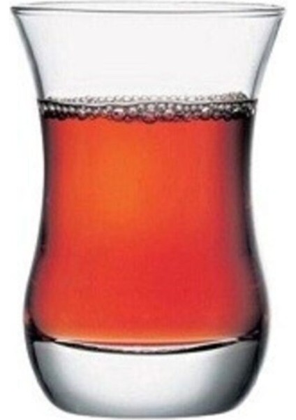 Beyaz 100 cc 6'lı Saray Çay Bardağı Seti