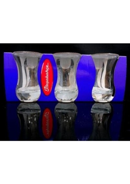 Beyaz 100 cc 6'lı Saray Çay Bardağı Seti modelleri