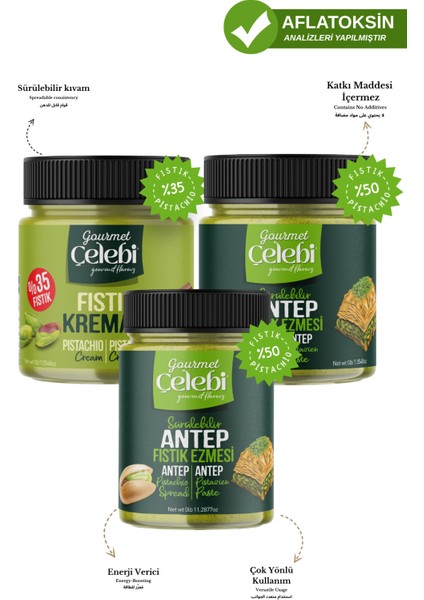 Antep Fıstığı (Özel Paket) modelleri