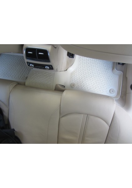Audi A7 Bej 3D Havuzlu Paspas 2010 ve Sonrası