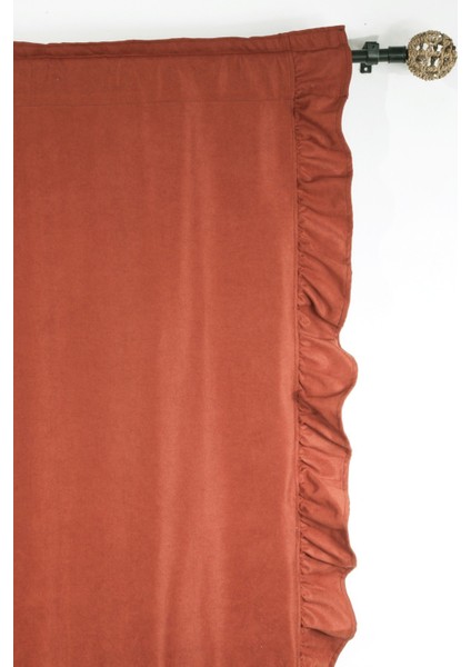 Poli Perde Çift Kanat Dikey Fırfırlı fırsatları