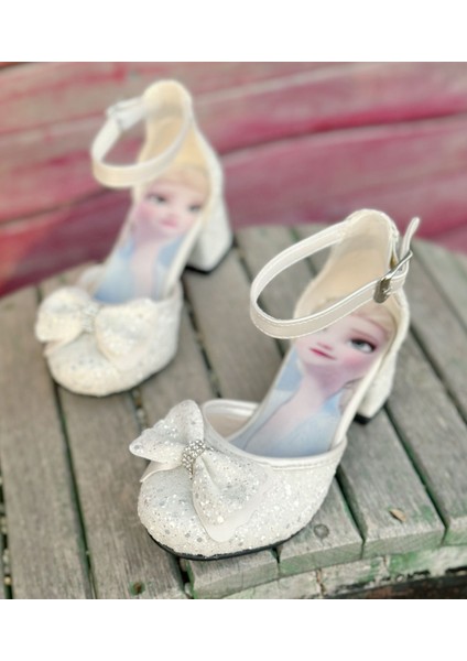 Çocuk Topuklu Ayakkabı, Karakterli Topuklu Ayakkabı, Çocuk Abiye Ayakkabı