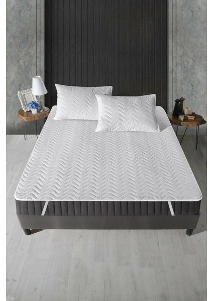 Yumuşak Pamuklu Kapitoneli Yatak Alezi, Rahat Uyku Için Ideal Seçim