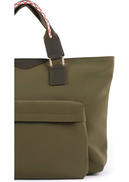 Özel Kordon Detaylı Kapitone Tote Bag Çanta S25CNT007