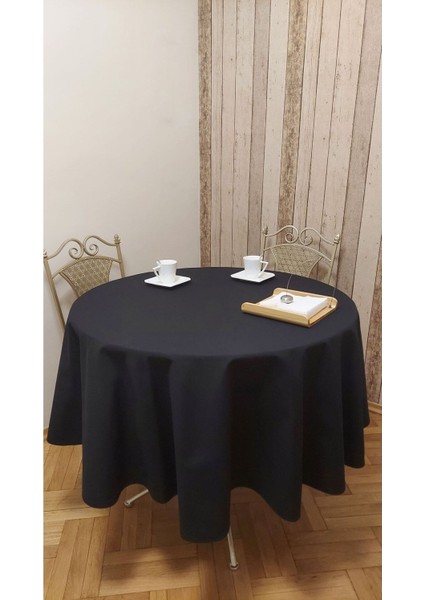 Yumuşak, Dayanıklı, Sıvı Itici Yuvarlak Masa Örtüsü, Şık ve Pratik Kullanım Sağlar