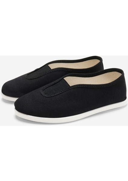 Domyos Çocuk Kumaş Jimnastik Ayakkabısı - Siyah