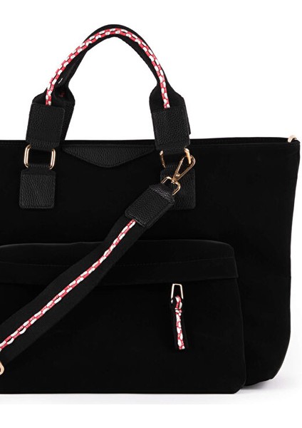 Özel Kordon Detaylı Kapitone Tote Bag Çanta S25CNT007