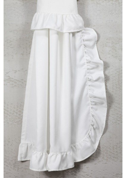 Poli Perde Çift Kanat Dikey Fırfırlı modelleri