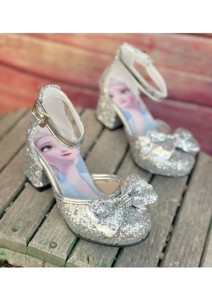 Çocuk Topuklu Ayakkabı, Karakterli Topuklu Ayakkabı, Çocuk Abiye Ayakkabı