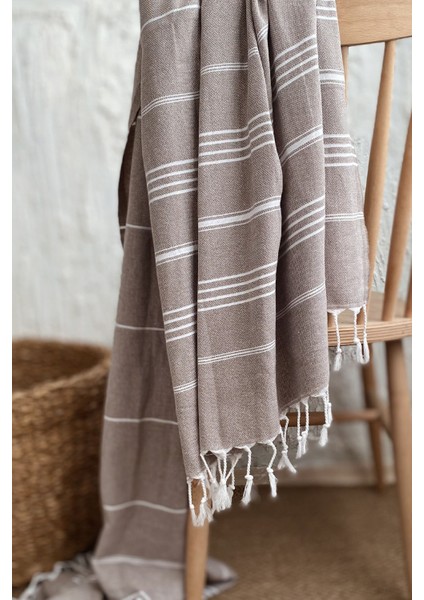 Ocean Peştemal Havlu Taş Rengi (90X170 Cm) modelleri