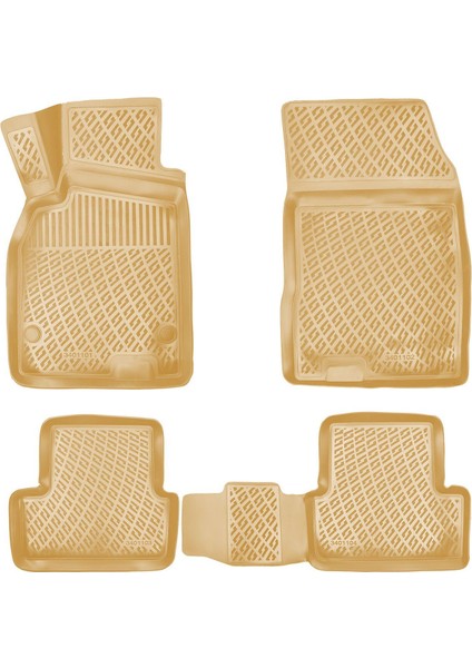 Renault Fluence Bej 3D Havuzlu Paspas 2010 ve 2019