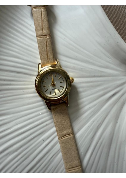 Retro Minimal Deri Kordon Vintage Kadın Kol Saati Minik indirimleri