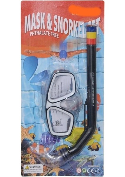 Renkli Deniz Altı Keşif Seti, Maske ve Şnorkel ile Eğlenceli Anlar