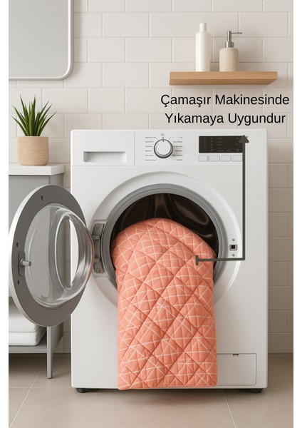 Capri Tek Kişilik Kapitone Dolgulu Pike 4 Mevsim Baklava Dsn |yastık Kılıfı Hediye| 160X230CM indirimleri