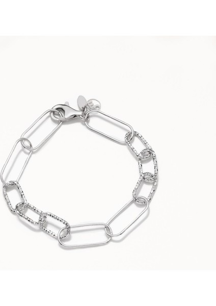 Iç Içe Geçen Iri Zincir Bileklik
