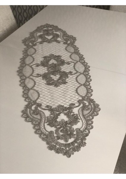 Gri Fransız Dantelli 5 Parça Salon Takımı Şık ve Zarif Tasarım indirimleri