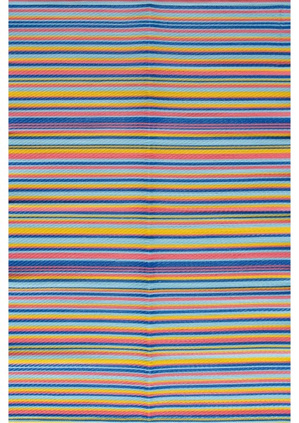 Renkli ve Hafif Piknik Hasırı, Kolay Taşıma ve Kullanım Avantajıyla