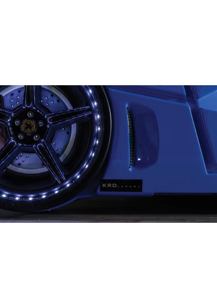 Gtm Premium Arabalı Kırmızı Kumandalı Işık ve Ses Sistemli Çocuk Karyolası Mavi fırsatları