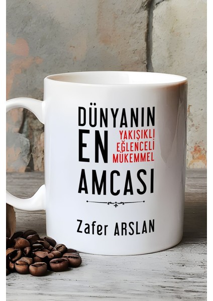Kişiye Özel Amca Kupa Bardak, Sevgi Dolu Babalar Günü Hediye Seçeneği indirimleri
