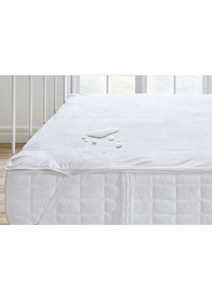 Su Geçirmez Lastik Kenarlı Beyaz Alez, Konfor ve Koruma Sağlar.