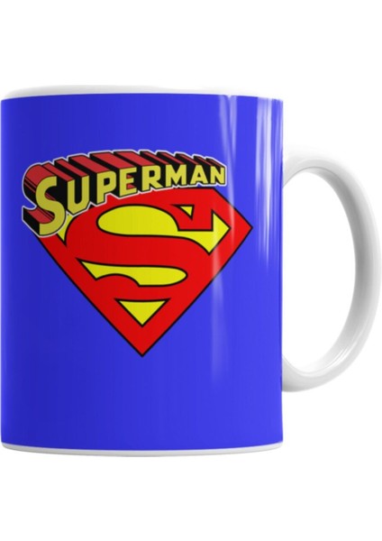 Süperkahraman Temalı Porselen Kupa Bardak, Şık ve Dayanıklı Tasarım