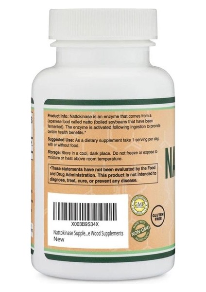 Nattokinase 4000FU 120 Kapsül modelleri