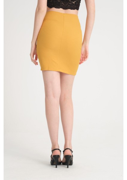 Kadın Büzgü Detay Etek fiyatları