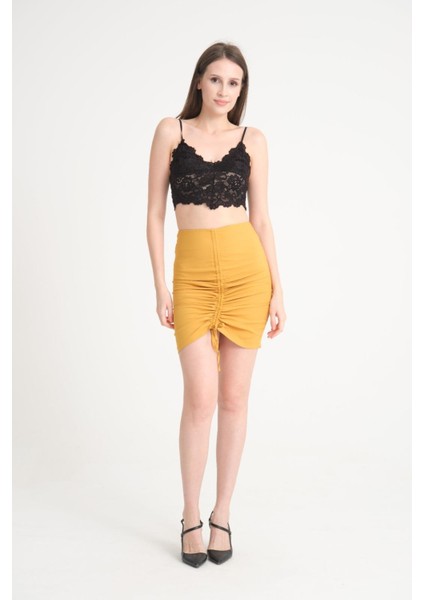 Kadın Büzgü Detay Etek indirimleri