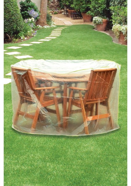 Şık ve Dayanıklı 160X160 cm Mobilya Koruma Örtüsü, Yüksekliği 100 cm