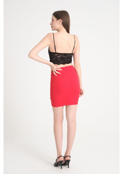 Kadın Büzgü Detay Etek indirimleri