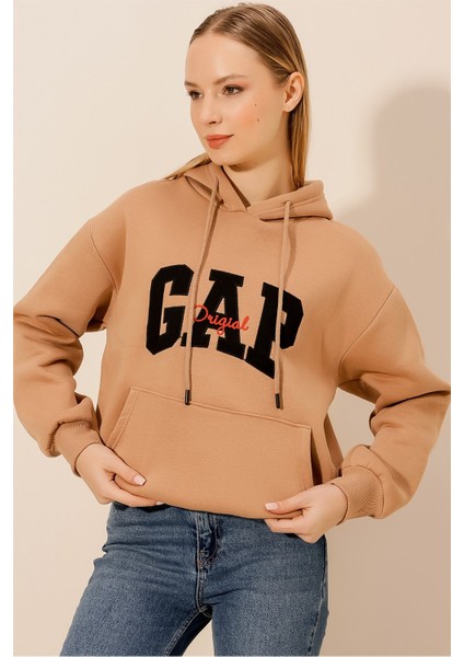 Üç İplik Gap Baskı Sweat