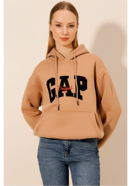 Üç İplik Gap Baskı Sweat modelleri