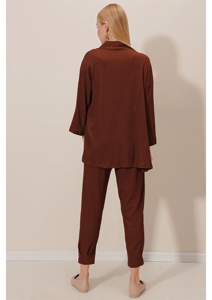 Bürümcük Hırka Pantolon Takım