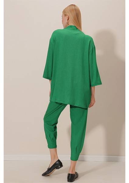 Bürümcük Hırka Pantolon Takım