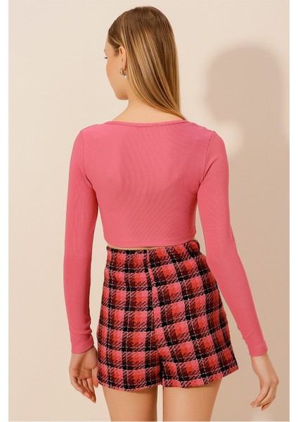 Şerit Biyeli Korse Bluz indirimleri