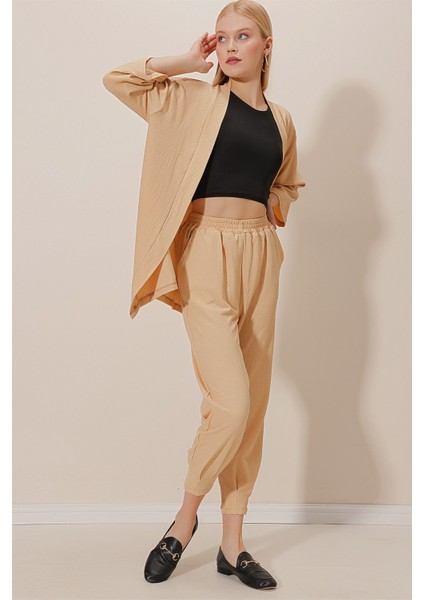 Bürümcük Hırka Pantolon Takım