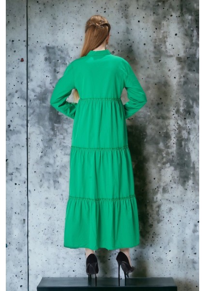 Yaka Bağcık Püskül Elbise fırsatları