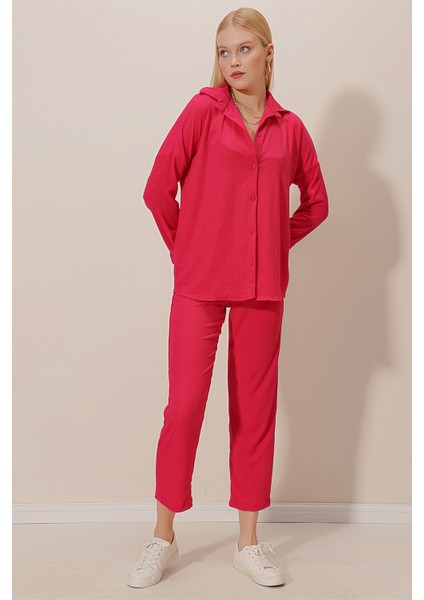 Önü Düğmeli Bürümcük Takım fırsatları